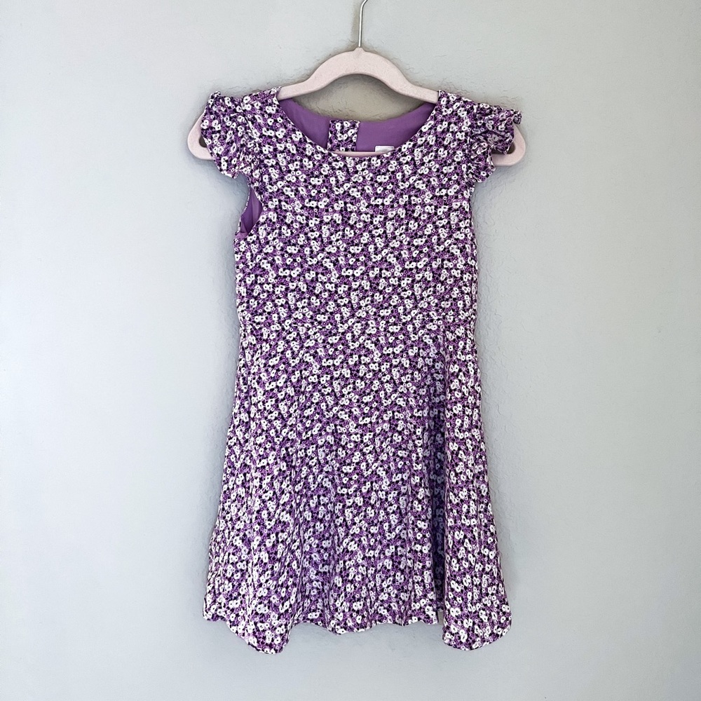 GAP Purple Floral Dress